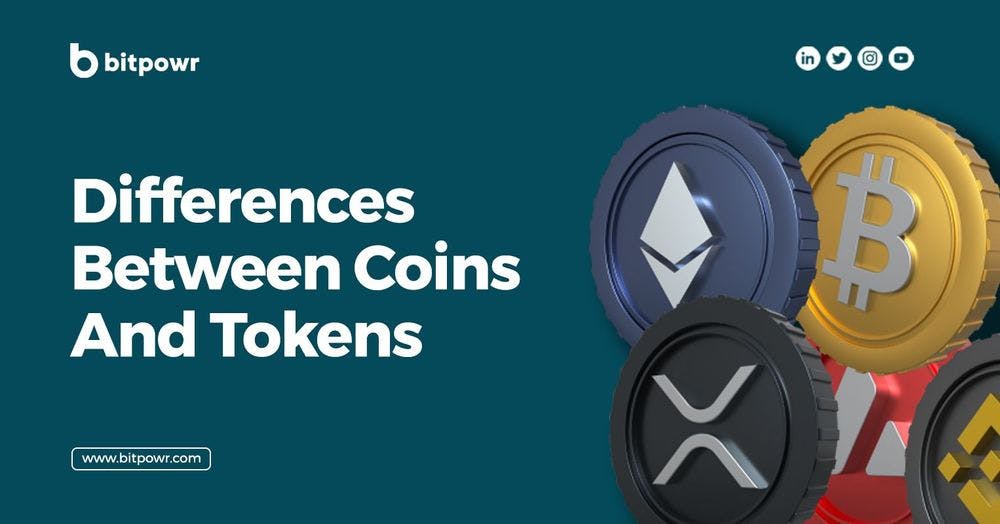 Differences Between Coins And Tokens