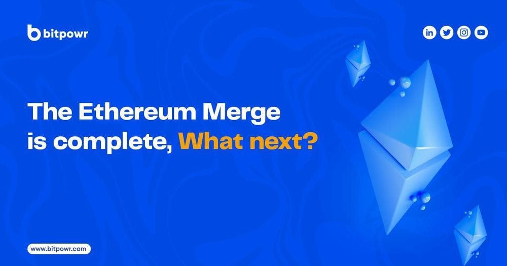 The Ethereum Merge is complete, What next? 